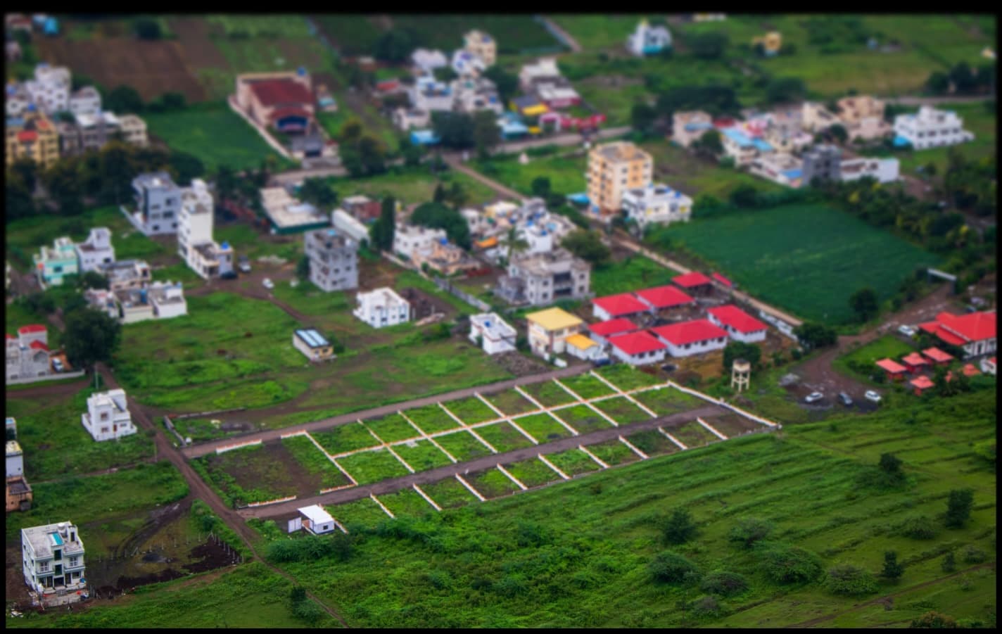 Verified estate layout and land plots